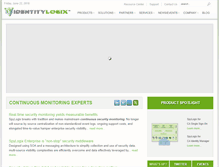 Tablet Screenshot of identitylogix.com